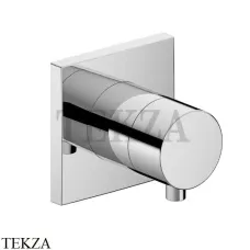 Keuco IXMO Comfort Вентиль запорный, 3 потока, квадрат, внешняя часть 59549171002, алюминий finish