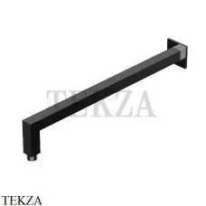 Ritmonio SHOWER Кронштейн настенный квадратный 40 см 75B008 C04, черный матовый