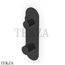 Zucchetti Gill Термостат для душа на планке, 2-3 потока, внешняя часть ZGL644.N1, черный goffrato Zucchetti Gill Термостат для душа на планке, 2-3 потока, внешняя часть ZGL644.N1, черный goffrato
