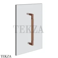 Gessi Shower G Rigato Ручка-держатель на стекло 30 см 67523-708, Copper Br. PVD