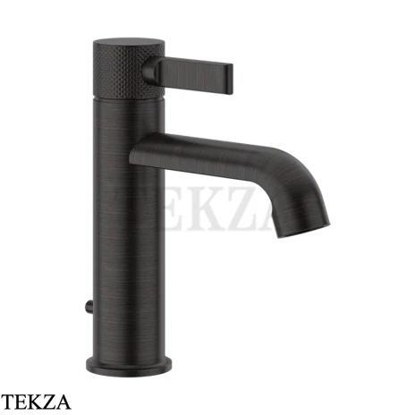 Gessi INCISO Смеситель для раковины низкий, с донным клапаном 58001-187, Aged Bronze