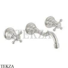 FIMA Carlo Frattini ELIZABETH Смеситель для раковины, внешняя часть F5081/5SN, Brushed nickel