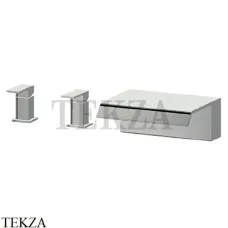 Newform Cascate Смеситель на борт ванны каскад 70033.M0.070, Titanium satin