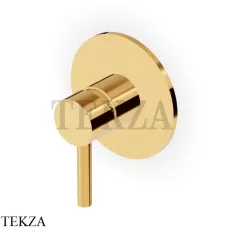 Zucchetti Pan Смеситель для душа, внешняя часть ZP6122.C40, золото глянец