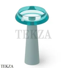 Dea Design Pedestal Basin Раковина напольная Glasstech DD2046 545 R8, Lake Water Blue R8