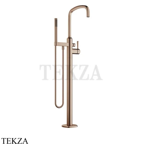 Dornbracht COYA Смеситель для ванны напольный, внешняя часть 25863404-42, Brushed Bronze (PVD)