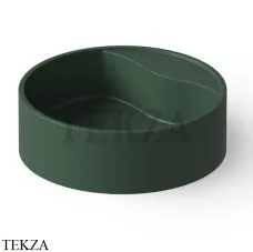 Dea Design Washbasins Раковина настольная круглая Solid Surface DD9062 450 11, Dark Green №11 Dea Design Washbasins Раковина настольная круглая Solid Surface DD9062 450 11, Dark Green №11