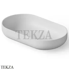 Dea Design Washbasins Раковина настольная овальная Solid Surface DD9104 580 18, White №18