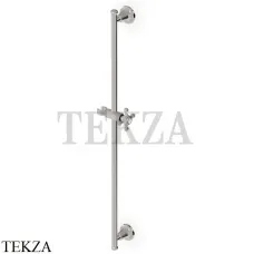 Zucchetti Agora Classic Душевая штанга с держателем Z93107.C8, nickel глянец