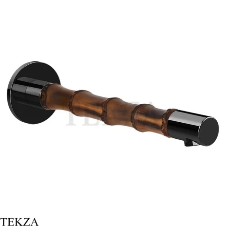 Gessi Jacqueline Излив для ванны настенный монтаж 77041-706, black хром глянец