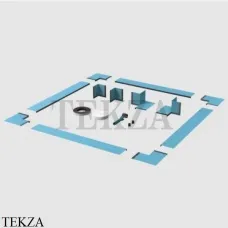 BETTE Система уплотнений для 5-угольных душевых поддонов B57-0374