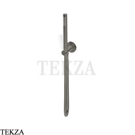 FIMA Carlo Frattini Park Line Душевой комплект, шланг Chromalux F1387/4OTCN, black chrome