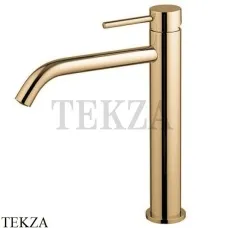 FIMA Carlo Frattini Spillo UP Смеситель для раковины, высокий, без гарнитура F3031LXSHS.1, Brushed Champagne