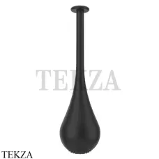 Gessi Goccia Потолочная каплевидная душевая лейка 33752-299, черный матовый