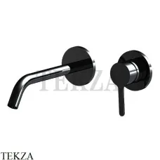 FIMA Carlo Frattini SNAP Смеситель для раковины 200, внешняя часть F3121WLX8NS, черный матовый