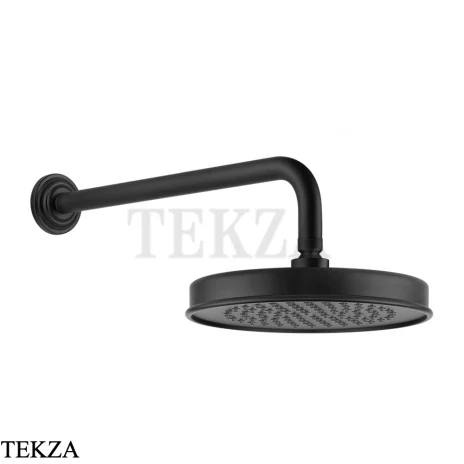 Gessi VENTI20 Верхний душ 200 с настенным креплением 65148-299, Black XL