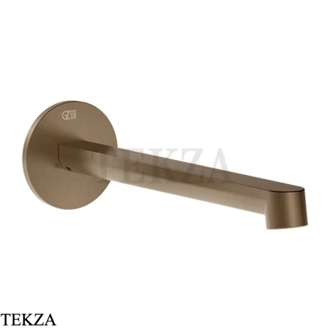 Gessi Ludovica Излив для раковины на стену 76102-761, бронза Coffee