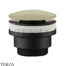 Cielo Универсальный донный клапан click-clack PIL01NM LN, BLACK-Lino