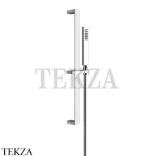 Gessi Rettangolo shower Штанга в комплекте с душевой лейкой, 1 режим 20145-031, хром глянец