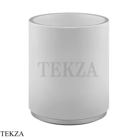 Gessi ANELLO Корзина для мусора, композит белый 45590-279, Matte White