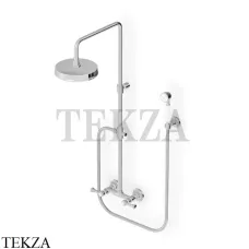 Zucchetti Agora Classic Душевая колонна с механическим смесителем ZAL860, хром глянец