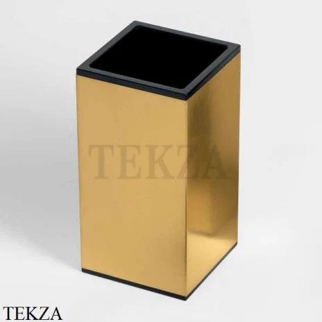 Colombo MiniQ Стакан для зубных щеток настольный B1643.OM, золото Brushed