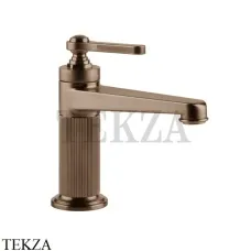 Gessi VENTI20 Смеситель для раковины, с донным клапаном 65001-708, Copper Brushed