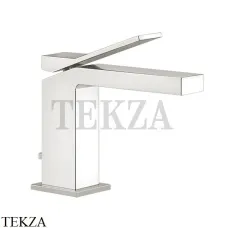 Gessi RETTANGOLO K Смеситель для раковины с донным клапаном 53001-720, Nickel PVD