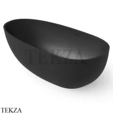 Dea Design Modern Ванна отдельностоящая овоидная 180x90 Solid Surface DD8608 1800 16, Black №16