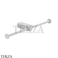 Gessi RILIEVO Держатель для туалетной бумаги двойной 59415-279, белый матовый