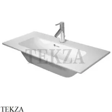 Duravit ME by Starck Раковина подвесная или на тумбу, с переливом 2342830000, белый глянец