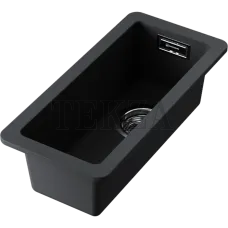 Omoikiri Kata 20-U Кухонная мойка Artgranit прямоугольная 4993375 черный