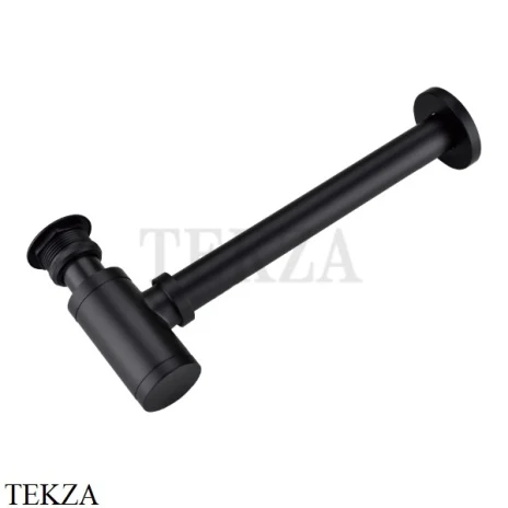 Boheme Сифон для раковины дизайнерский 609-B, black черный матовый