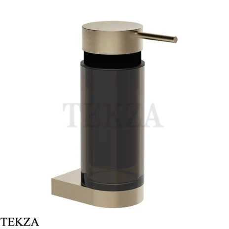 Gessi Perle Дозатор для жидкого мыла настенный 74814-149, нерж. сталь Brush / никель Brushed