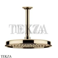 Gessi VENTI20 Верхний душ 300 с потолочным креплением 65153-735, Warm Bronze PVD