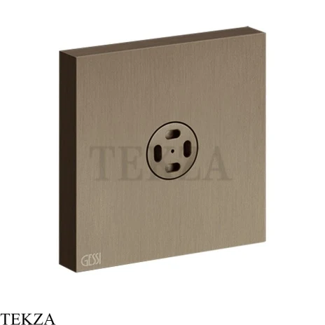 Gessi Rettangolo shower BODY JETS Боковая форсунка с распылителем 32979-761, Coffee Bronze Brushed PVD