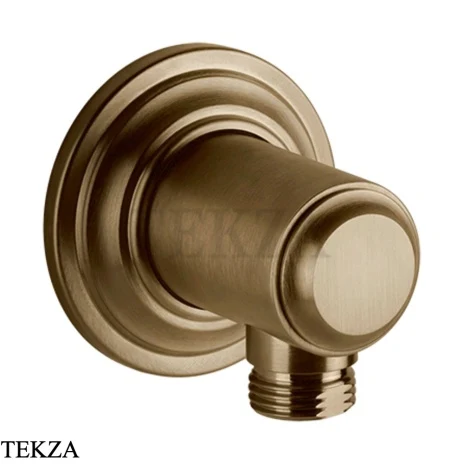 Gessi VENTI20 Вывод воды для душевого шланга 65169-791, Deep Bronze Br. PVD
