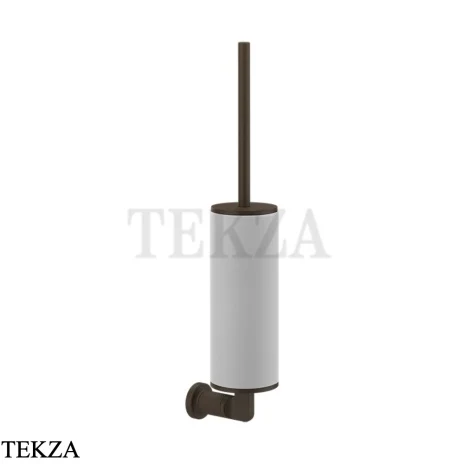 Gessi INCISO accessories Туалетный ершик настенный, белый 58519-845, Dark Bronze