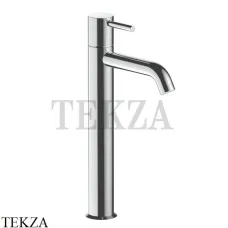 Fantini Nostromo Смеситель для раковины высокий, без гарнитура 5002E806WF, хром глянец