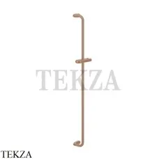 Gessi Goccia Штанга с держателем для душевой лейкой 33644-125, Copper Brushed