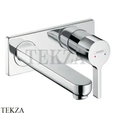 Hansgrohe Metris S Смеситель для раковины, внешняя часть 31163000, хром глянец Hansgrohe Metris S Смеситель для раковины, внешняя часть 31163000, хром глянец