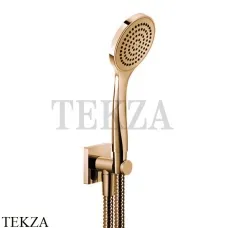 Gessi RILIEVO Душевой комплект с выводом воды 59123-735, Warm Bronze PVD