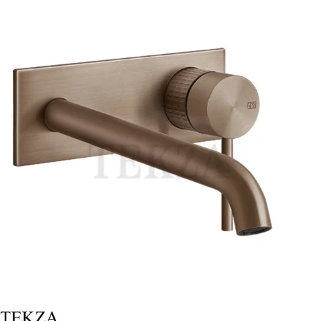 Gessi 316 MECCANICA Смеситель для раковины, внешняя часть 54290-708, Copper Brushed PVD