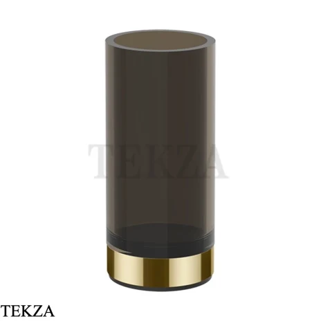 Gessi Perle Стакан для зубных щёток круглый 74833-710, шампань глянец