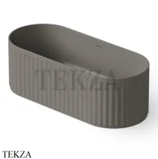 Dea Design Stripes Ванна отдельностоящая овальная 170x72 Solid Surface DD8804 1700 3, Grey №3