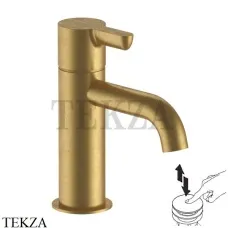 Fantini Icona Classic Смеситель для раковины, с донным клапаном 53Q7R404F, Pure Brass PVD