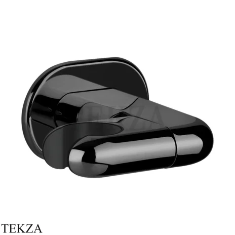 Gessi Goccia Держатель для душевой лейки поворотный 33760-706, Black Metal PVD