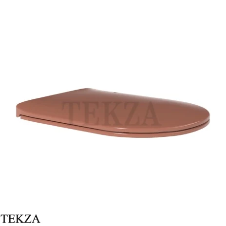 Flaminia Astra сиденье с крышкой SLIM с микролифтом 35,5×45,5×3,6 см, терракотовый Terracotta глянец