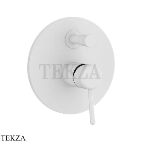 Gessi Goccia Смеситель для душа, 2 потока, внешняя часть 44678-279, Matte White