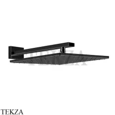 Gessi Rettangolo shower Верхний душ с кронштейном 15185-706, Black Metal Gessi Rettangolo shower Верхний душ с кронштейном 15185-706, Black Metal